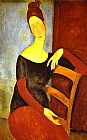 Portrait of Jeanne Hebuterne 1 by Amedeo Modigliani